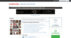 Desktop Screenshot of analyticbridge.com